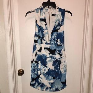 Low cut mini dress, Lulus